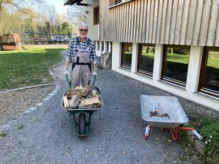 Arbeitseinsatz Holztransport