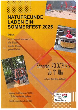Sommerfest Naturfreunde 2025