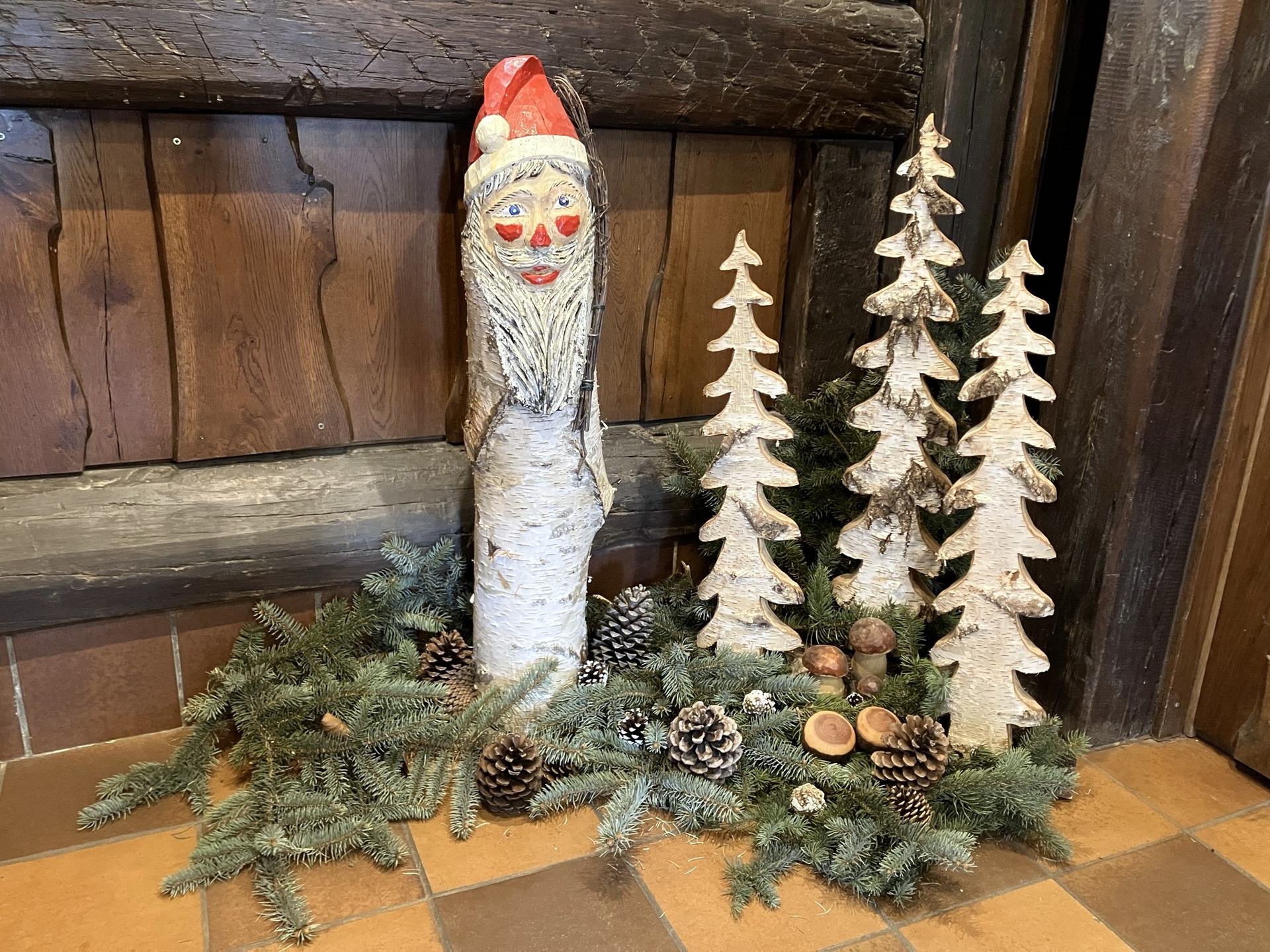 Eingangsdeko Naturfreundehaus