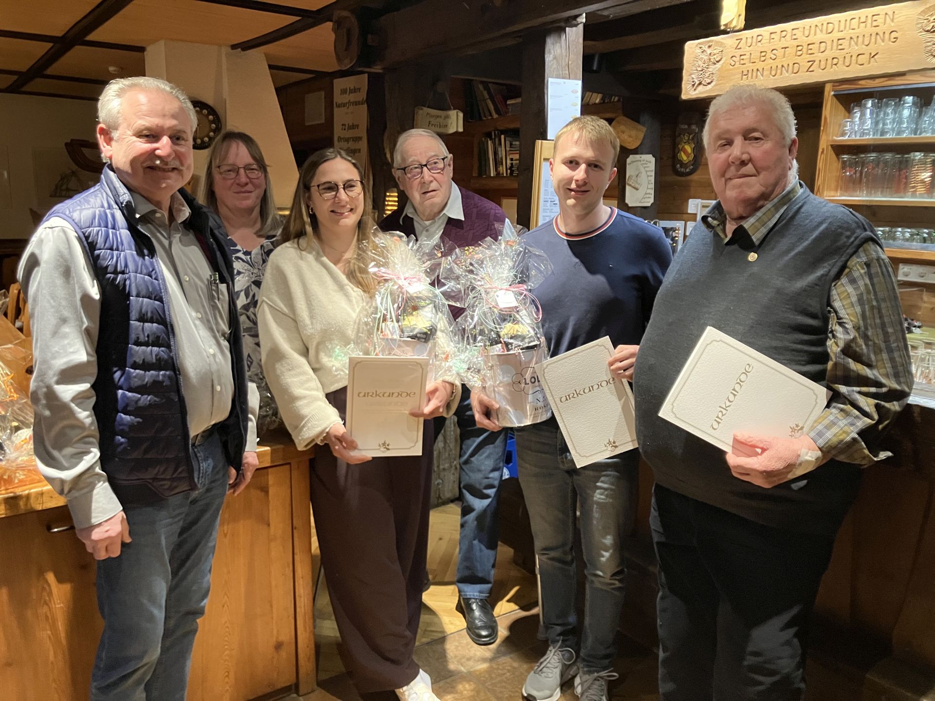 Jahreshauptversammlung 2025 Ehrungen