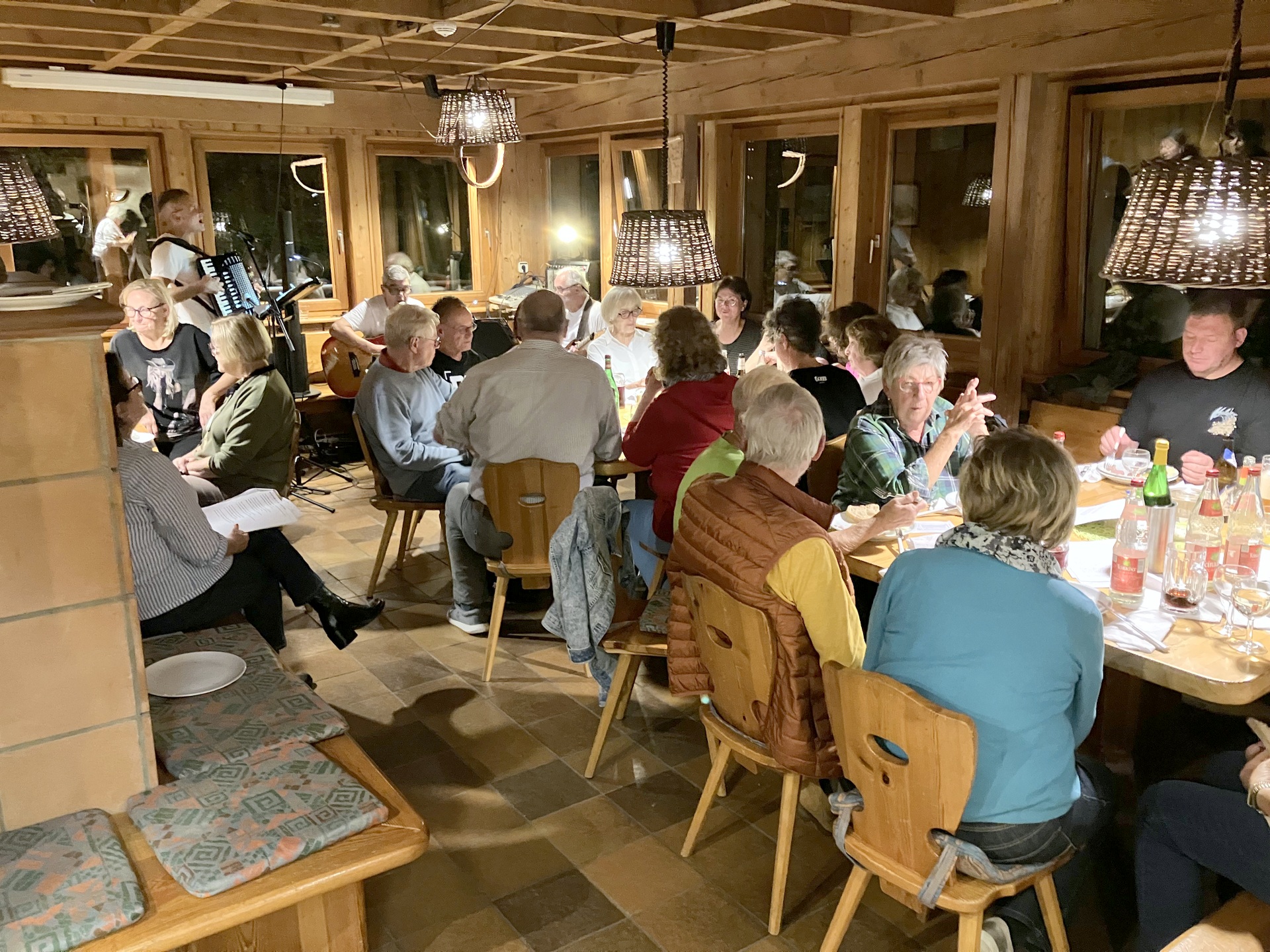 Liederabend Naturfreundehaus, Neubau
