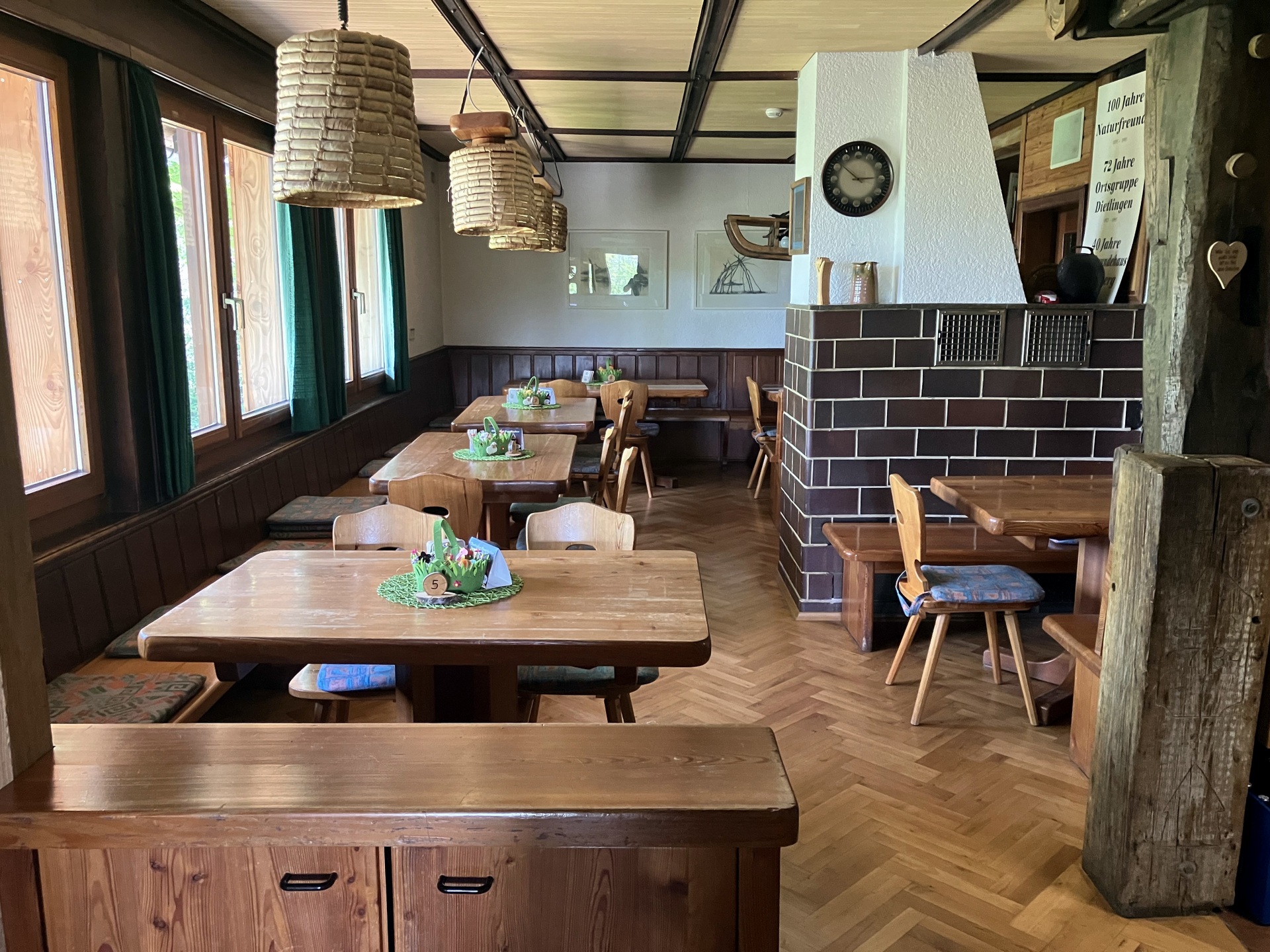 Naurfreundehaus Dietlingen - Gastraum-Altbau Naurfreundehaus Dietlingen - Gastraum-Altbau